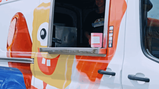 VNTG Point building a social media base from Bumblebee Ice Cream footage